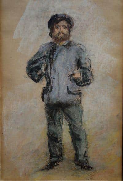 Ritratto di Claude Monet (1840-1926) in piedi – Pierre-Auguste Renoir Pierre-Auguste Renoir 2024-09-20