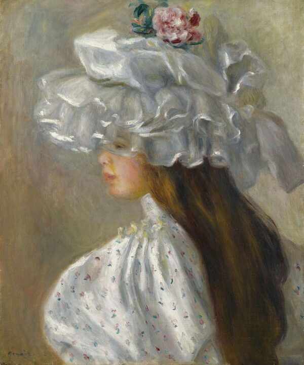 Donna con cappello bianco – Pierre-Auguste Renoir Pierre-Auguste Renoir 2024-11-21