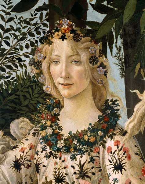 Dettaglio del dipinto “La Primavera”, testa di Flora – Sandro Botticelli Sandro Botticelli 2024-09-19