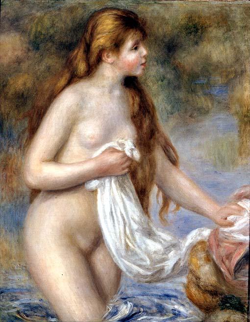 Bagnante con capelli lunghi – Pierre-Auguste Renoir Pierre-Auguste Renoir 2024-09-19