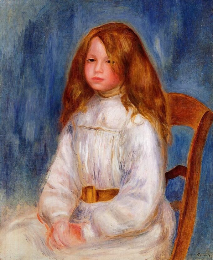 Ragazze sedute su uno sfondo blu – Pierre-Auguste Renoir Pierre-Auguste Renoir 2024-09-20 2