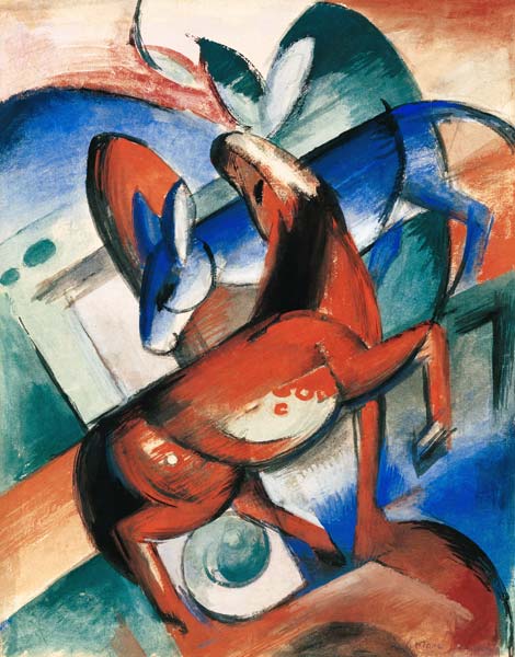 Cavallo e asino – Franz Marc Franz Marc 2024-11-13