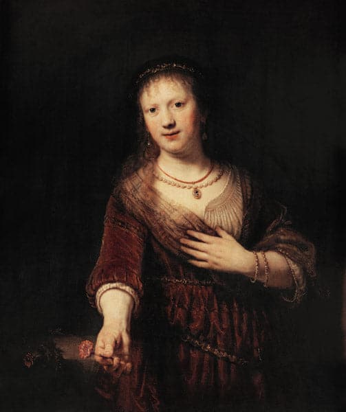 Saskia con il fiore rosso – Rembrandt van Rijn Rembrandt van Rijn 2024-12-04