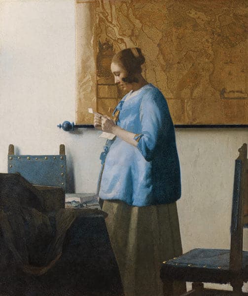 La Donna in blu che legge una lettera – Jan Vermeer Jan Vermeer 2024-09-19