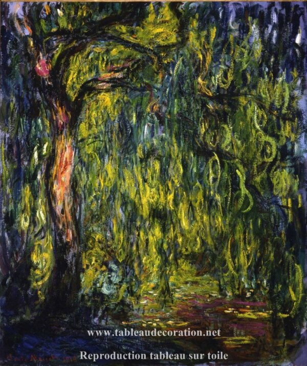 Saule piangente – Riproduzione del dipinto di Monet Claude Monet 2024-11-21