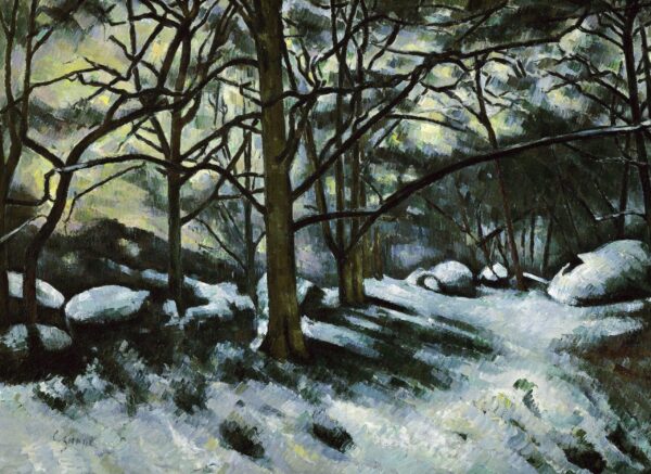 La neve che si scioglie, Fontainebleau – Paul Cézanne Paul Cézanne 2024-11-14