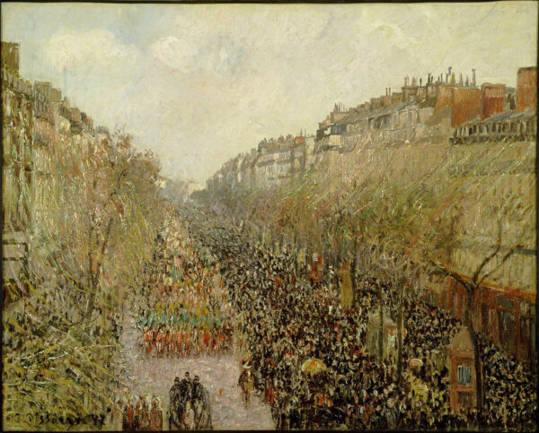 Boulevard Montmartre mardi gras – Camille Pissarro Camille Pissarro 2024-11-13