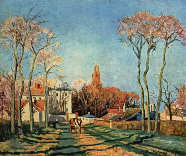 Entrata del villaggio di Voisins – Camille Pissarro Camille Pissarro 2024-11-13