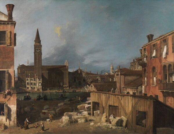 La Corte del sarto di pietra – Giovanni Antonio Canal Canaletto 2024-11-14