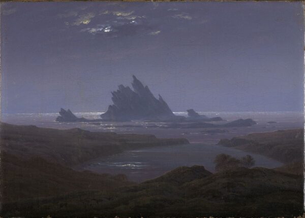 Roccia sulla spiaggia di mare – Caspar David Friedrich Caspar David Friedrich 2025-01-30