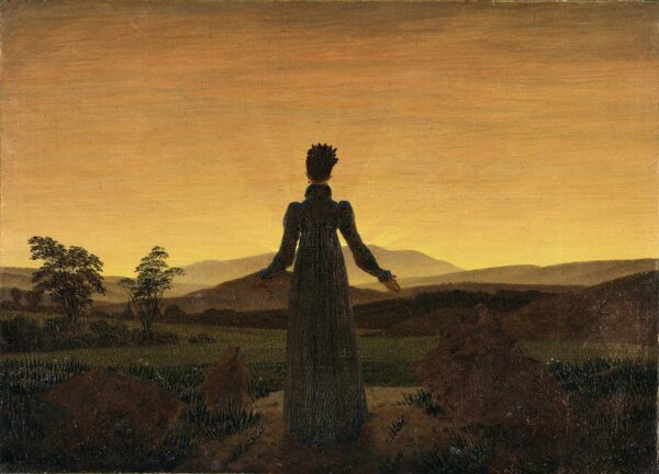 Donna di fronte al tramonto – Caspar David Friedrich Caspar David Friedrich 2024-11-14