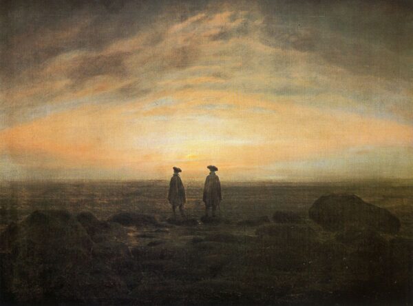 Due uomini al bordo del mare – Caspar David Friedrich Caspar David Friedrich 2024-11-14