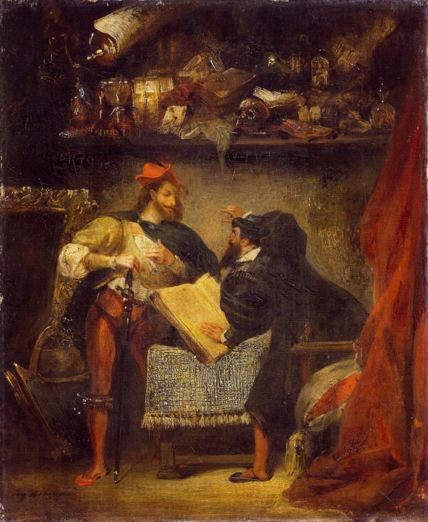 Faust et Méphistophélès – Eugène Delacroix Eugène Delacroix 2024-11-21