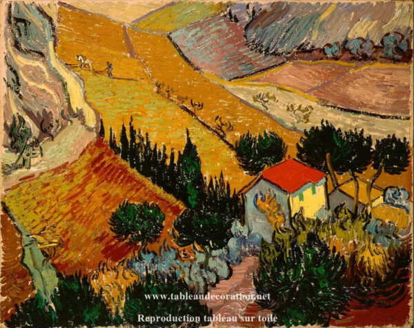 Paesaggio con una casa e un contadino – Van Gogh Vincent Van Gogh 2024-11-21