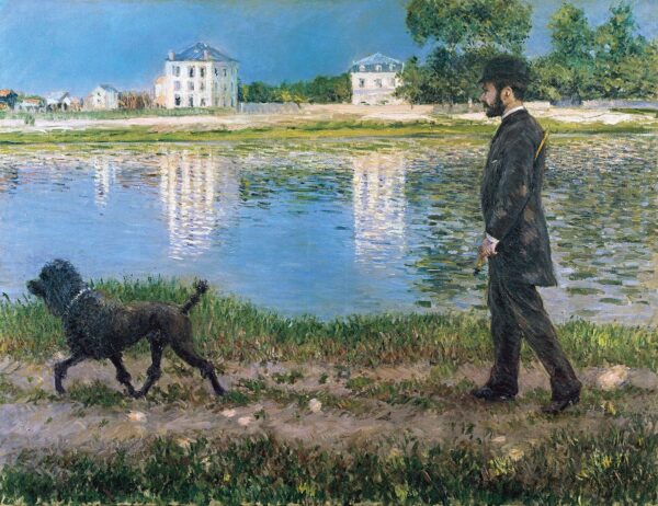 Richard Gallo e il suo cane a Petit Gennevilliers – Caillebotte Gustave Caillebotte 2025-01-30