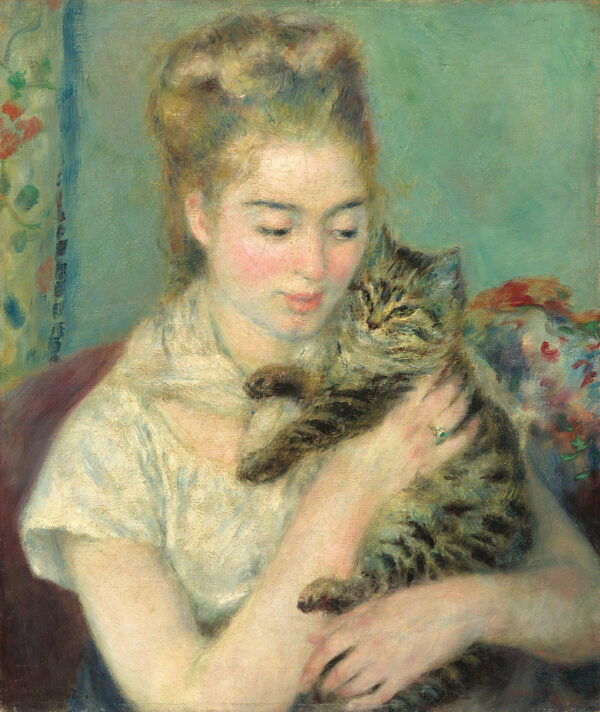 Donna con gatto – Pierre-Auguste Renoir Pierre-Auguste Renoir 2024-11-21