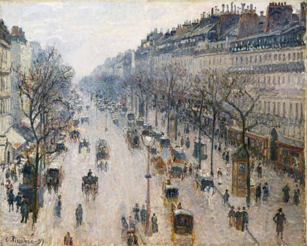 Boulevard Montmartre un matin d’hiver – Camille Pissarro Camille Pissarro 2024-11-11