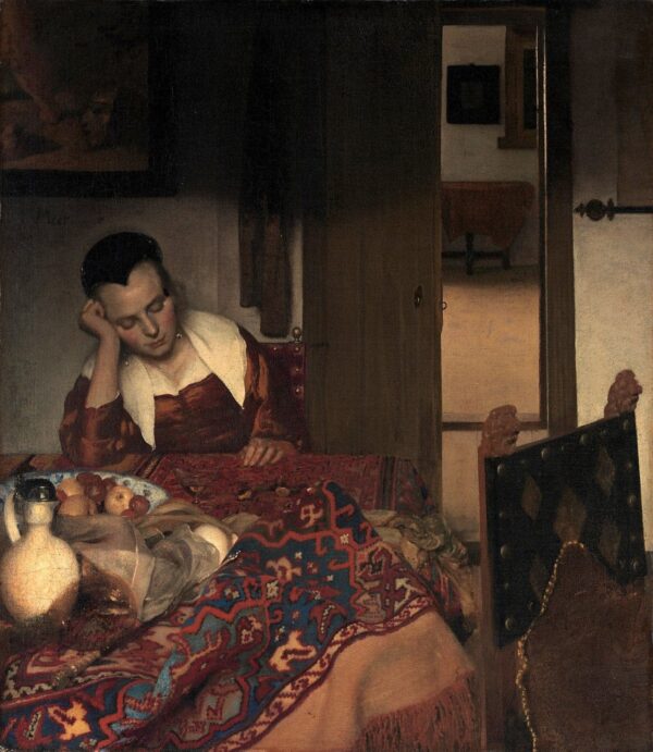 Una giovane ragazza addormentata – Jan Vermeer Jan Vermeer 2024-11-21