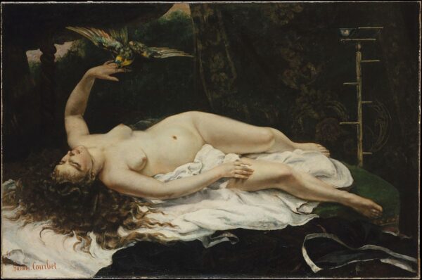 La Donna con il pappagallo – Gustave Courbet Gustave Courbet 2024-11-21