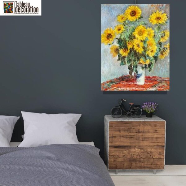 Bouquet di girasoli – Claude Monet dipinto floreale Claude Monet 2025-01-28 5