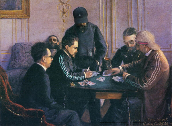 La partita di bésigue – Caillebotte Gustave Caillebotte 2025-01-29