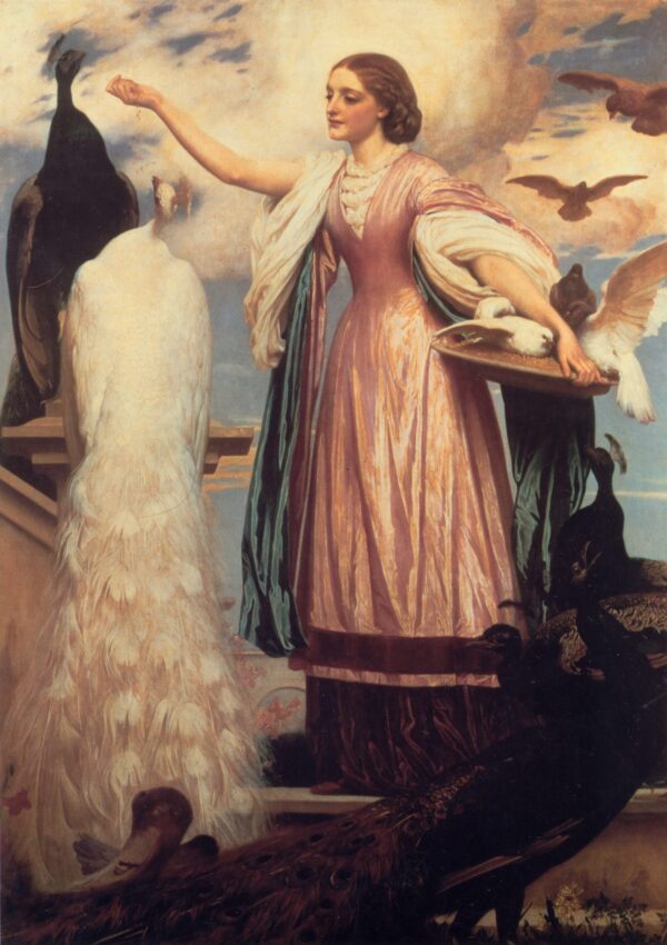 Una ragazza che nutre i pavoni – Frederic Leighton Frederic Leighton 2024-11-21