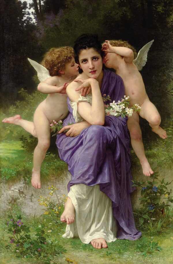 Canti di primavera – William Bouguereau William Bouguereau 2024-11-21