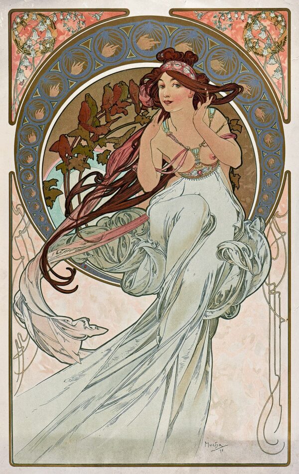 Quattro Arti: Musica – Alfons Mucha Alfons Mucha 2024-11-14