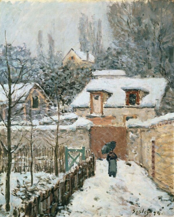 Neve a Louveciennes – Alfred Sisley Alfred Sisley 2024-11-14