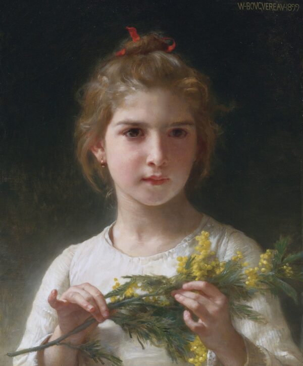 Mimosa – William Bouguereau William Bouguereau 2024-11-21