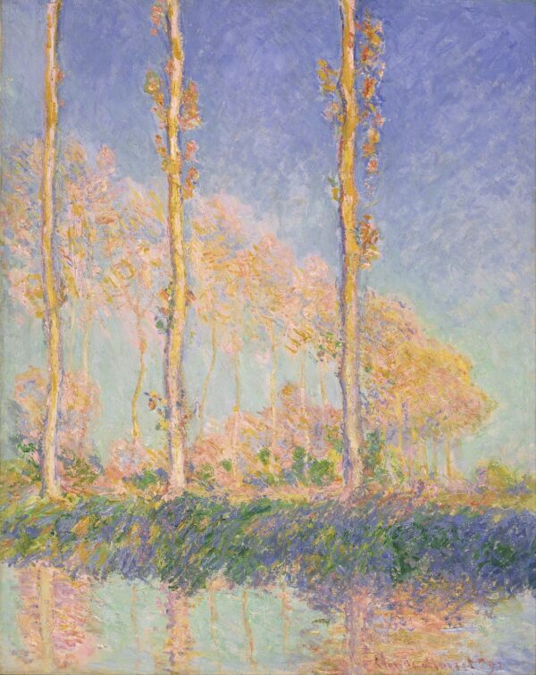 Les Peupliers, tre alberi rosa, autunno – Claude Monet Claude Monet 2024-11-21