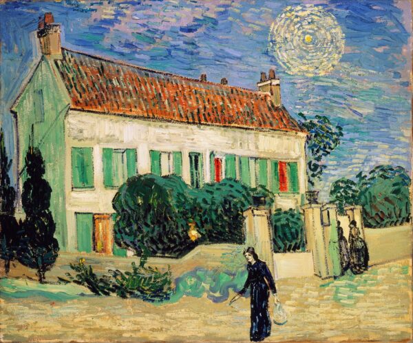 La Casa Bianca, di notte – Van Gogh Vincent Van Gogh 2024-11-21