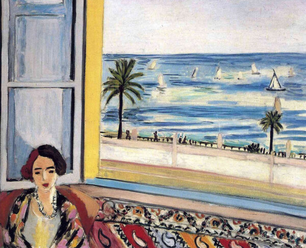 Donna seduta, con la schiena rivolta verso la finestra aperta – Matisse Henri Matisse 2024-11-21