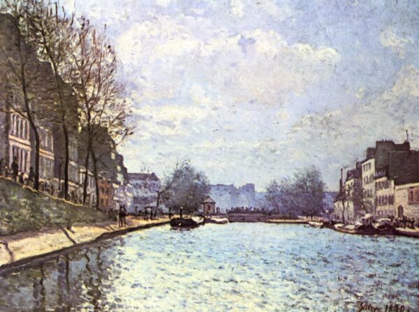 Vista del canale Saint-Martin, Parigi – Van Gogh Vincent Van Gogh 2024-11-21