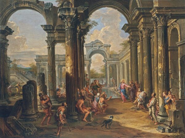 La piscina di Bethesda, verso il 1724 – Giovanni Paolo Pannini Giovanni Paolo Pannini 2024-11-14