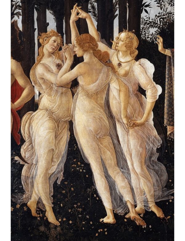 Le tre Grazie. Dettaglio da: La Primavera – Sandro Botticelli Sandro Botticelli 2024-11-21