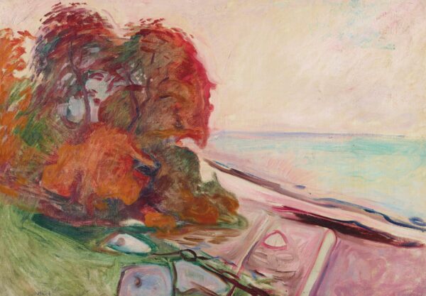 Spiaggia con gruppo di alberi – Edvard Munch Edvard Munch 2024-11-14