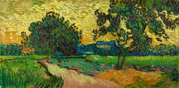 Château d’Auvers al tramonto – Van Gogh Vincent Van Gogh 2024-11-21