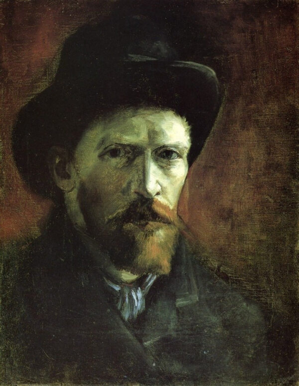 Autoritratto con un cappello di feltro scuro – Van Gogh Serie degli Autoritratti di Vincent van Gogh 2024-11-21