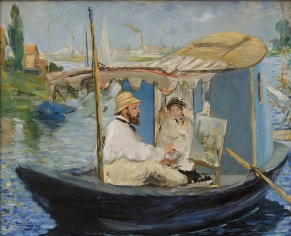 Claude Monet dipingendo nel suo studio – Edouard Manet Édouard Manet 2024-11-14