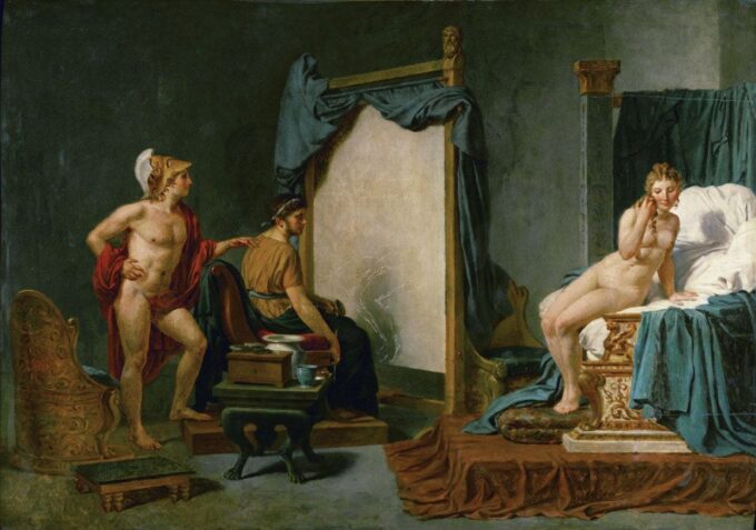 Apelles dipingendo Campaspe in presenza di Alessandro Magno – Jacques-Louis David Jacques-Louis David 2024-09-20 2