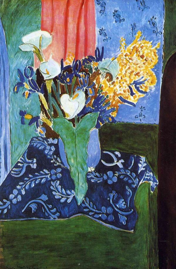 Calla gigli Iris e Mimose – Matisse Henri Matisse 2024-11-21