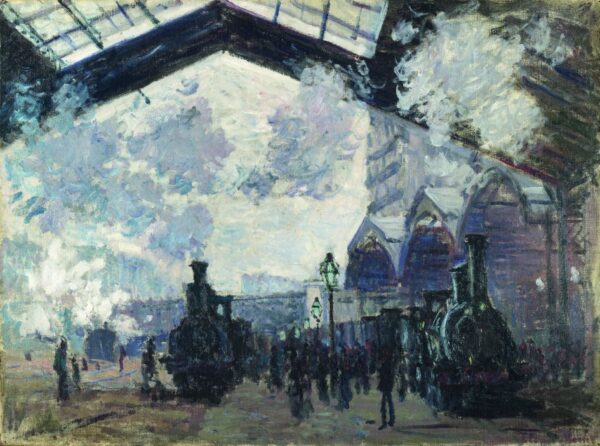 La Gare Saint-Lazare di Claude Monet Claude Monet 2024-11-21