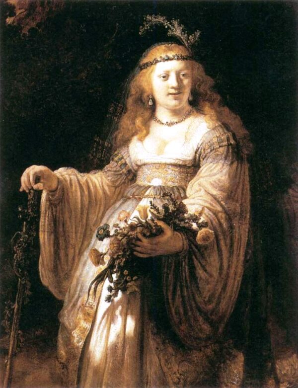 Saskia van Uylenburgh in costume d’Arcadia – Rembrandt van Rijn Rembrandt van Rijn 2024-12-04