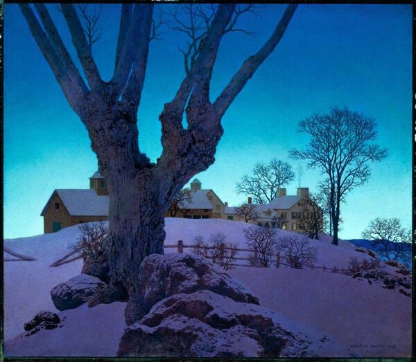 Ferme Hill Top, hiver – Maxfield Parrish Maxfield Parrish 2024-11-13