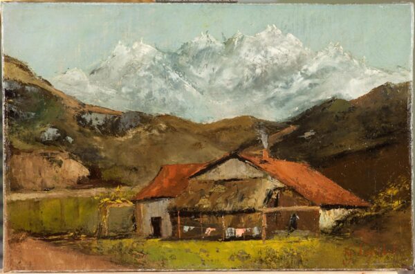 Capanna di contadini in montagna – Gustave Courbet Gustave Courbet 2024-11-21