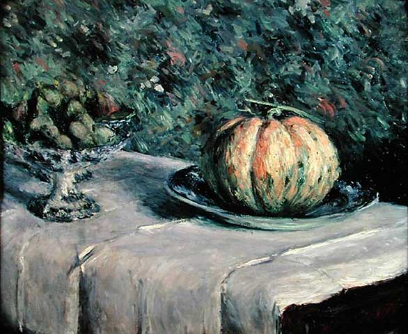 Bol a melone e frutta con fichi – Caillebotte Gustave Caillebotte 2025-01-29