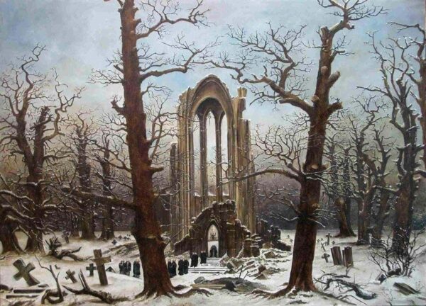 Cimitero del monastero nella neve – Caspar David Friedrich Caspar David Friedrich 2024-11-14