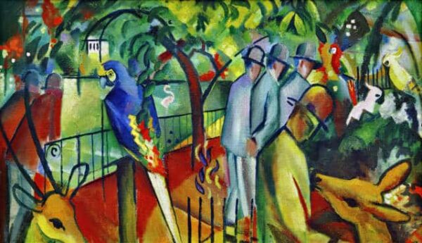 Giardino zoologico – August Macke August Macke 2025-01-28