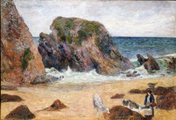 Vache al bordo del mare – Paul Gauguin Paul Gauguin 2024-11-14